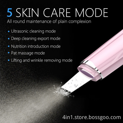 Skin Scrubber Ultrasonic Face Scrubber Skin Scrubber